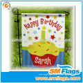 Top seller cheap satin garden flags